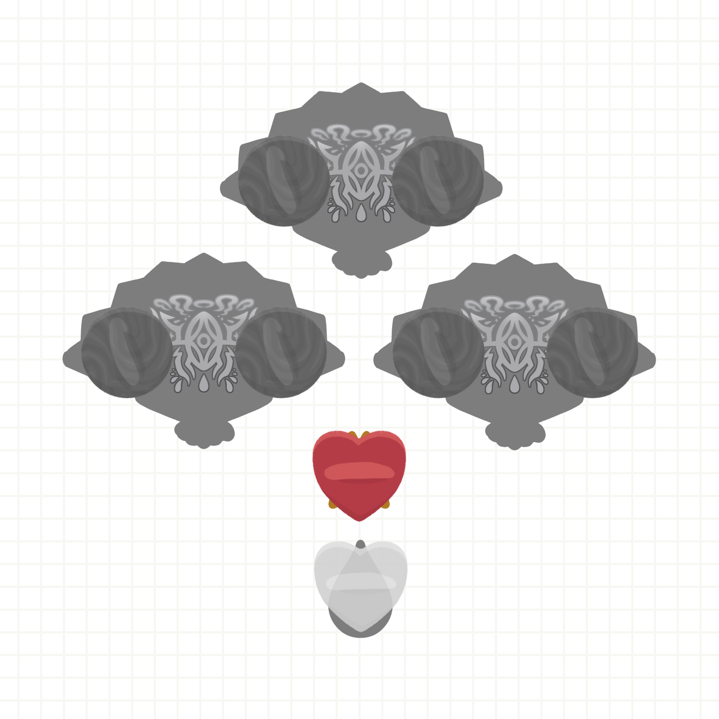 Elemental Fan & Mini Pins (New Variants)