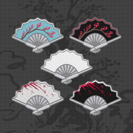 Dyadic Fan Pins