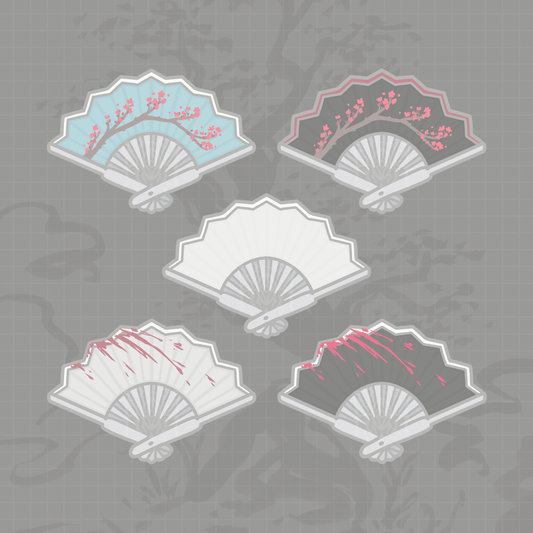 93. Dyadic Fan Pins - PO