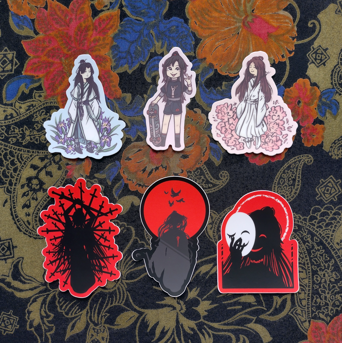 30. [P4P] Danmei Character Matte Vinyl Stickers