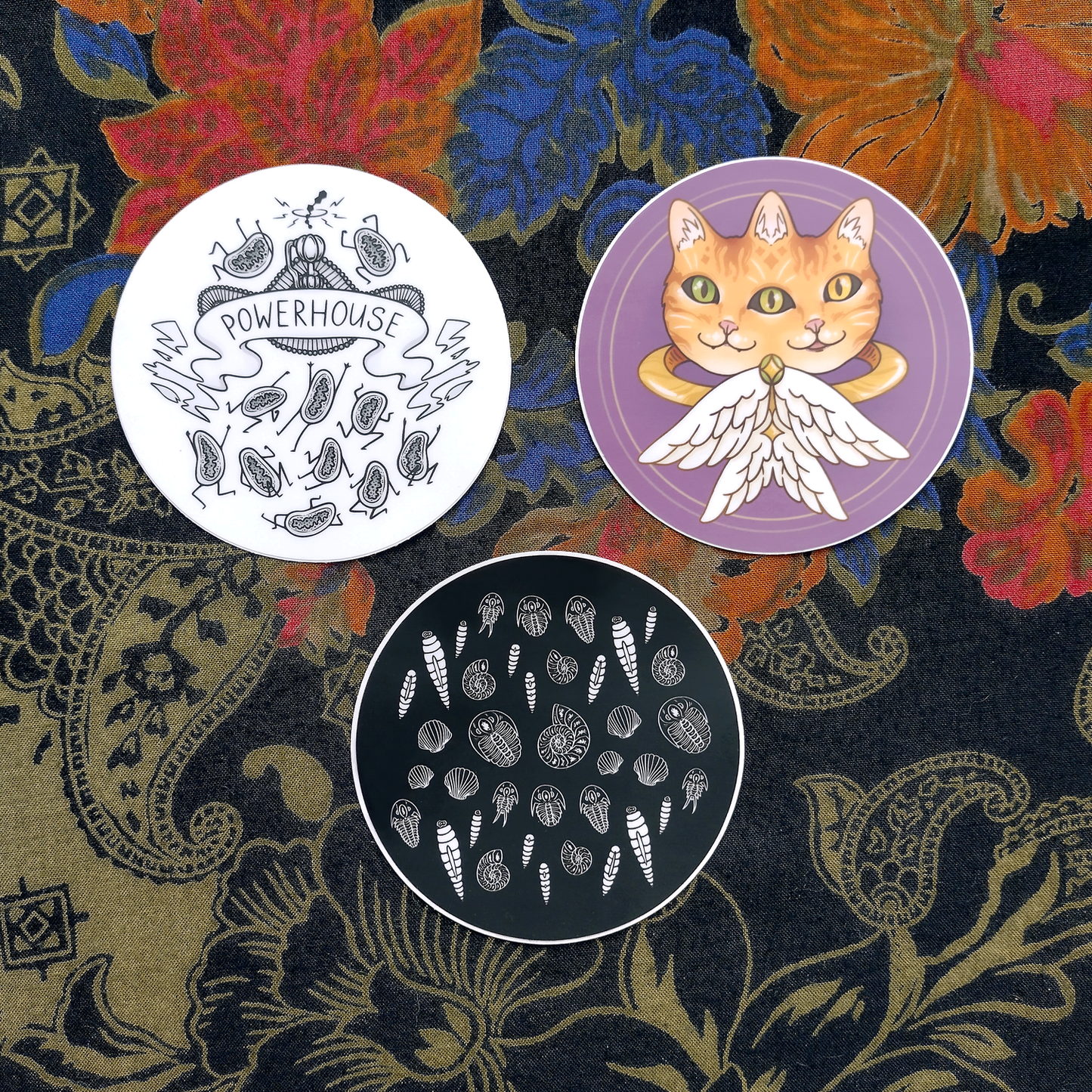 42. Original Circle Vinyl Stickers