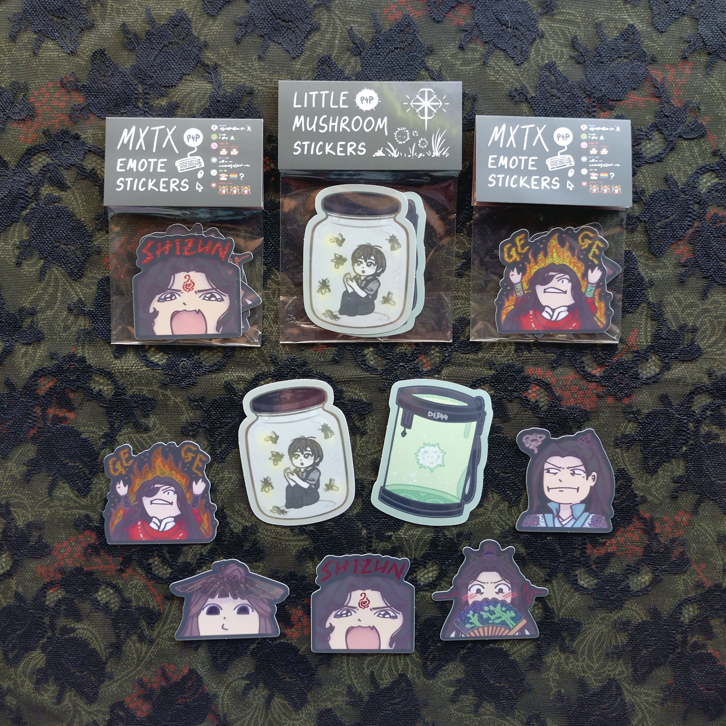 11. [P4P] Danmei Special Effect Sticker Packs