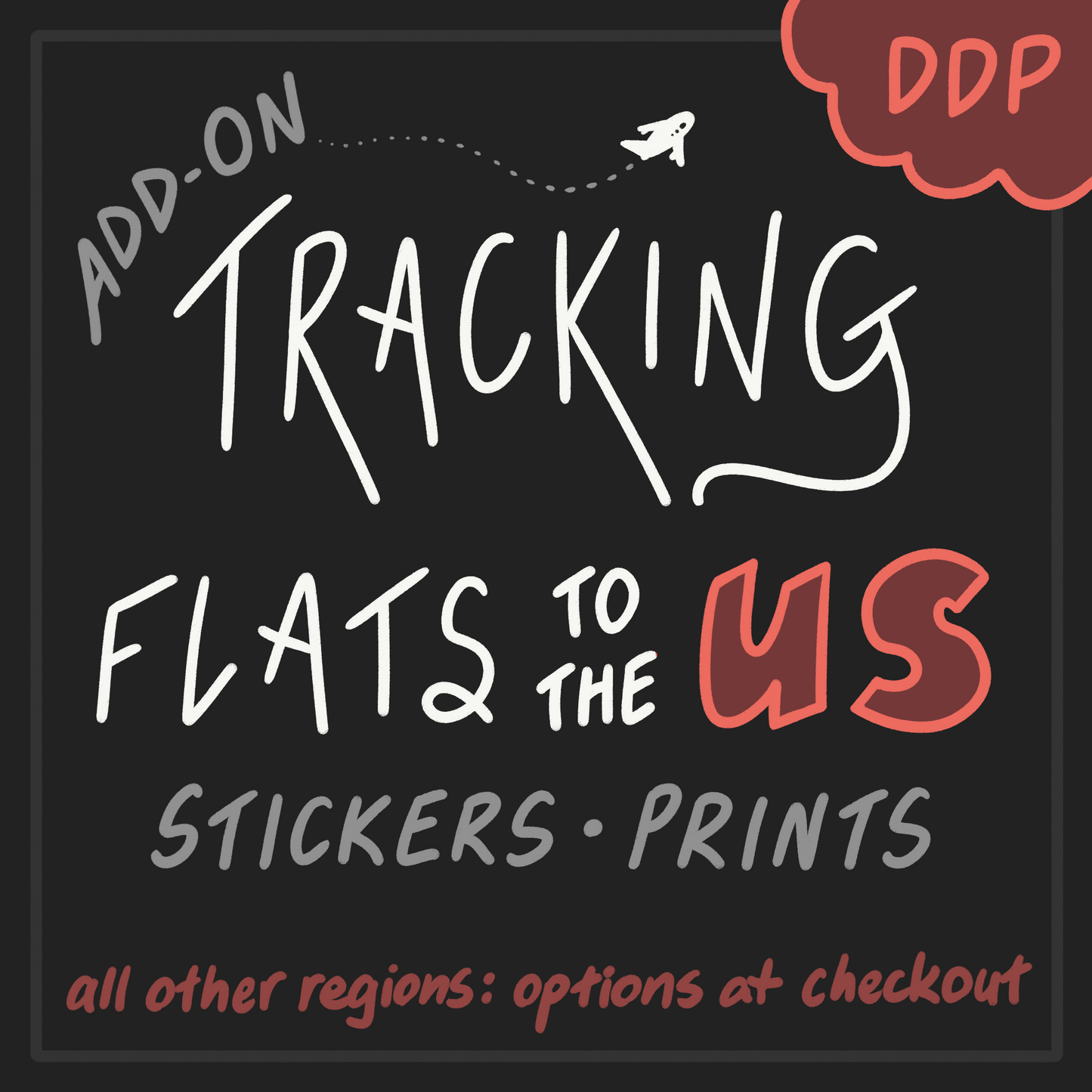 00. Tracking for Flats (US Orders)