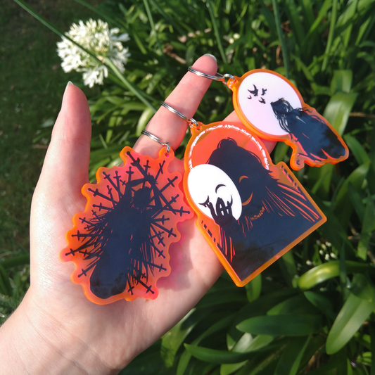 37. [P4P] Danmei Silhouette Acrylic Keychains